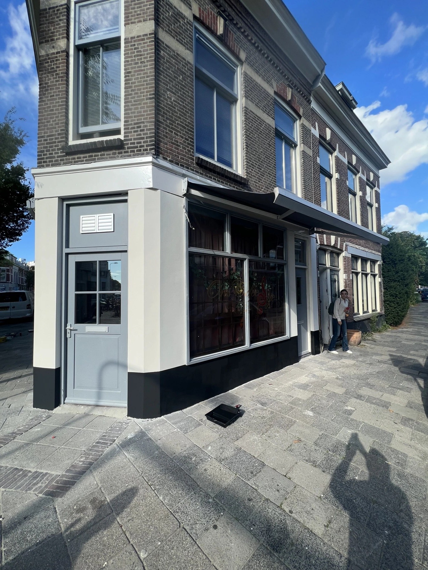 Gerenoveerde hoekgevel